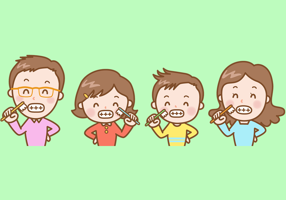 大人と子どもの歯みがき